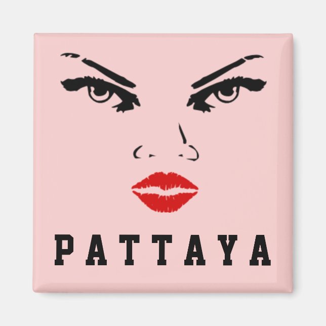 Imã Mulher de Pattaya, Tailândia (Frente)