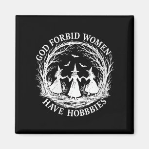 Imã Mulher Deus Proíba Mulheres Têm Hobbies Engraçado