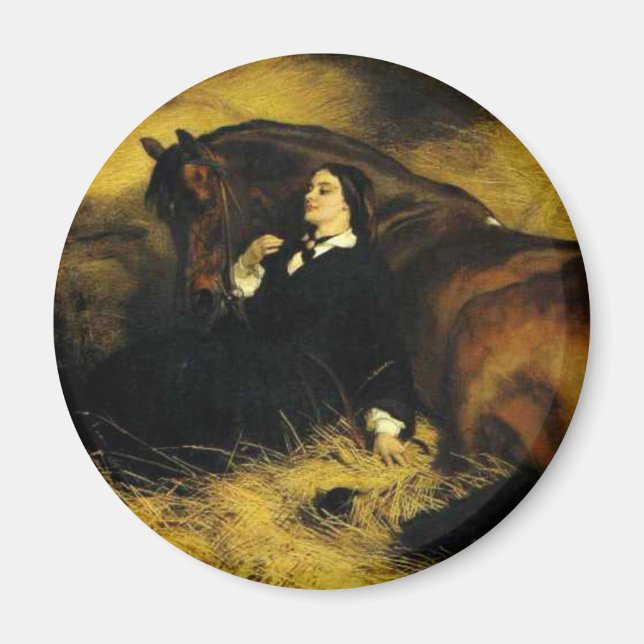 Imã Mulher e Cavalo (Frente)
