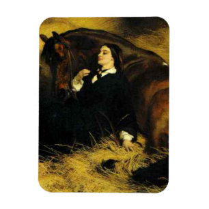 Ímã Mulher e Cavalo