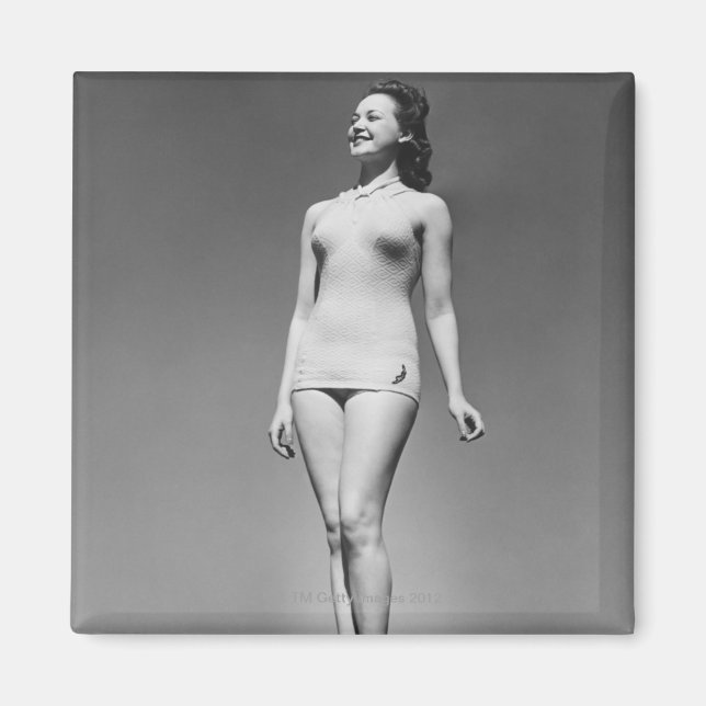 Imã Mulher em maiô (Frente)