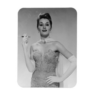 Ímã Mulher em vestida