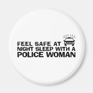 Imã Mulher Engraçada da Polícia