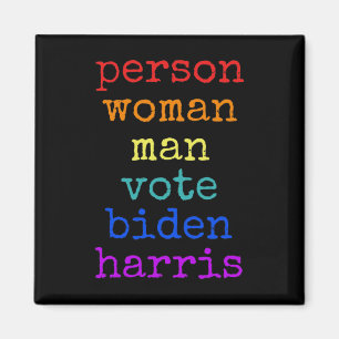 Imã Mulher Idiota Vota Biden Harris Distres