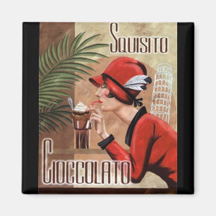 Imã Mulher italiana do chocolate de Squisito