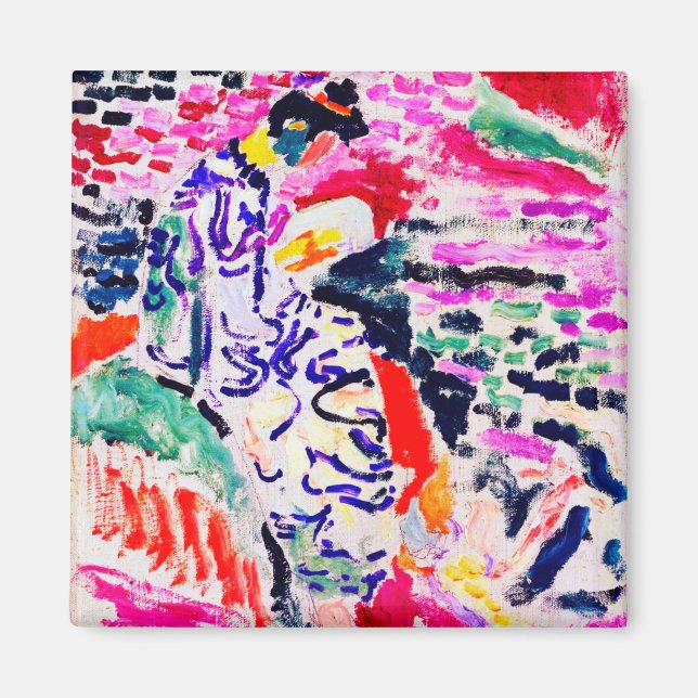 Imã Mulher japonesa ao lado da água, Matisse (Frente)