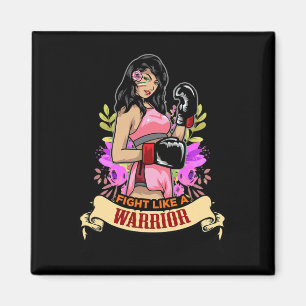 Imã Mulher Latina Empoderada Boxe Kickboxing Garota Fi