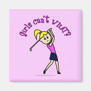 Imã Mulher-Luz Golfer