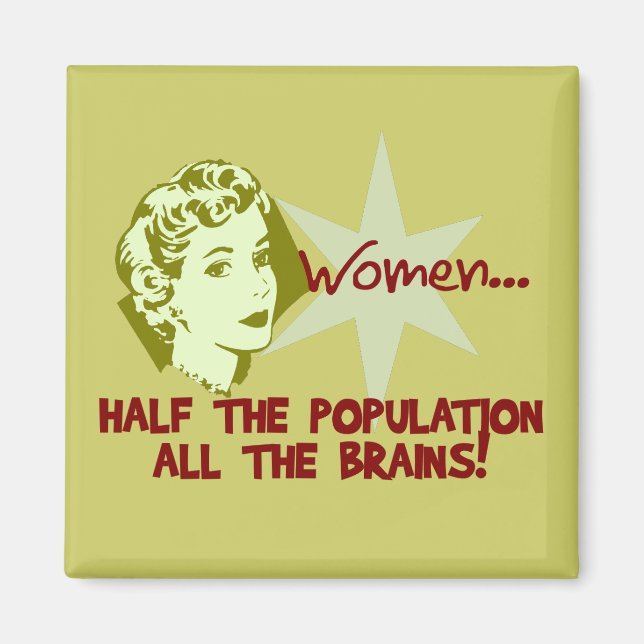 Imã Mulher Magnet (Frente)