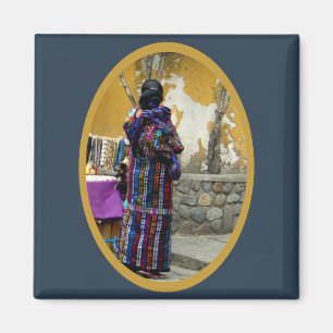 Imã Mulher maia em Panajachel Guatemala