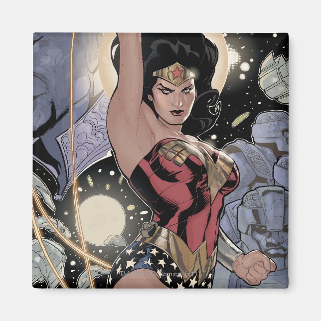 Imã Mulher Maravilha Retorno da Cor Khundi (Frente)