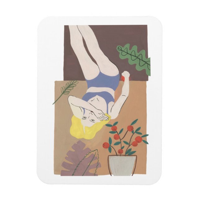 Ímã Mulher Mentira (Vertical)