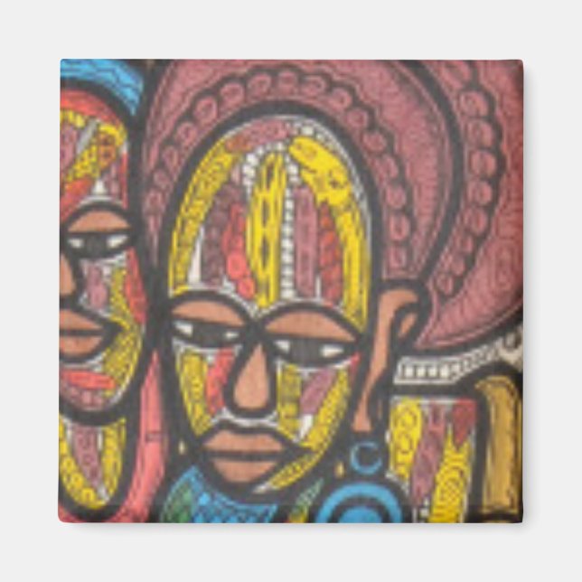 Imã Mulher mercante (Frente)