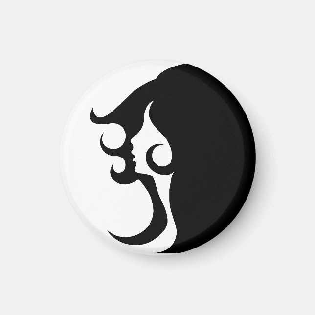 Imã Mulher Mod Deco (Frente)