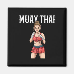 Imã Mulher Muay Thai - Boxe Tailandês e Kickboxing