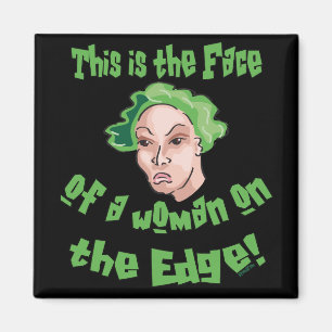 Imã Mulher na borda