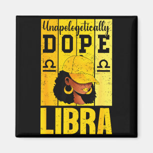 Imã Mulher negra de libra unalogicamente Camisa de cap