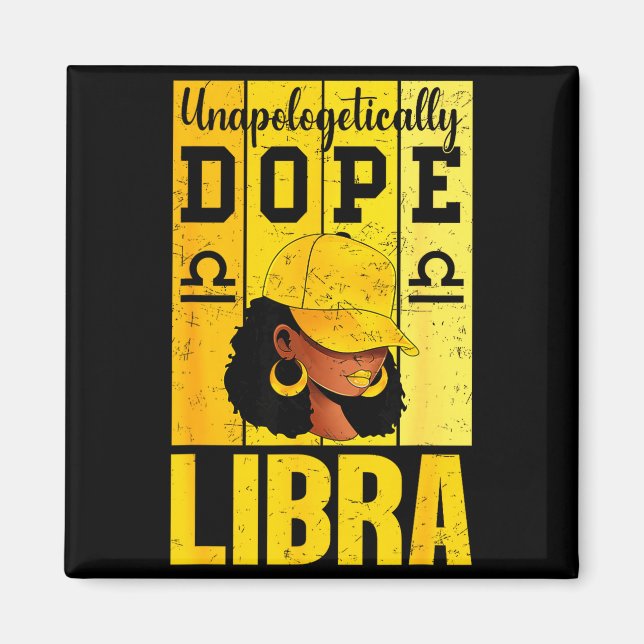 Imã Mulher negra de libra unalogicamente Camisa de cap (Frente)