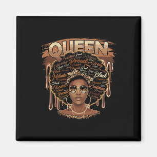 Imã Mulher Negra Educada Rainha Africana de Melanina F