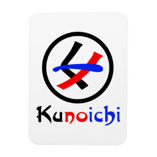 Ímã Mulher Ninja Kunoichi く ノ 一