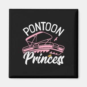 Imã Mulher Pontoon Boat Girl I Pontoon Princess Pontoo
