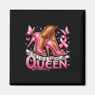 Imã Mulher Rainha Negra Lutando Como Um Cancer Da Rain