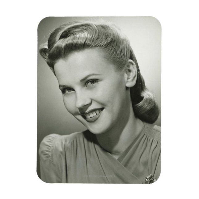 Ímã Mulher sorrindo 2 (Vertical)