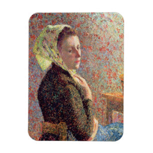 Ímã Mulher vestindo um véu verde, 1893