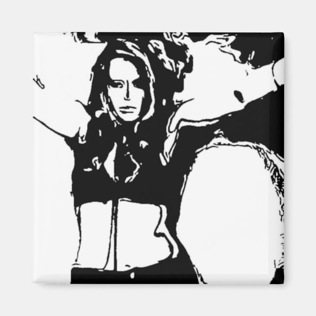 Imã Mulher Witchy (Frente)