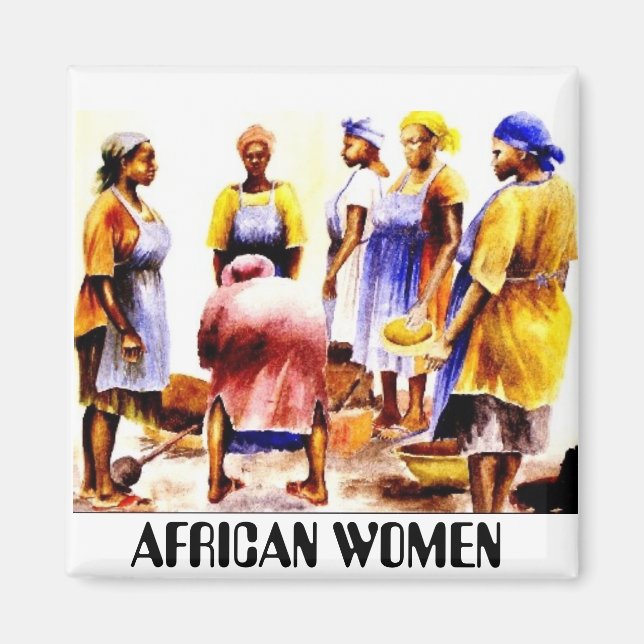 IMÃ MULHERES AFRICANAS NA NIGÉRIA (Frente)