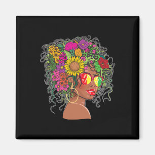 Imã Mulheres Afro-Americanas Negras Melanin Queen Ju