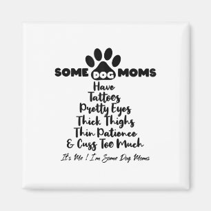 Imã Mulheres Algumas Mães De Cachorro Têm Tatuagens Co