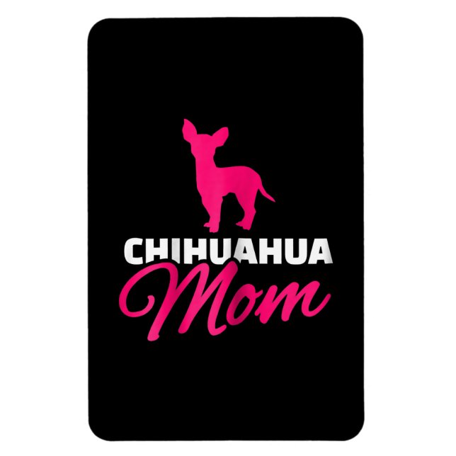 Ímã Mulheres Chihuahua Mãe (Vertical)
