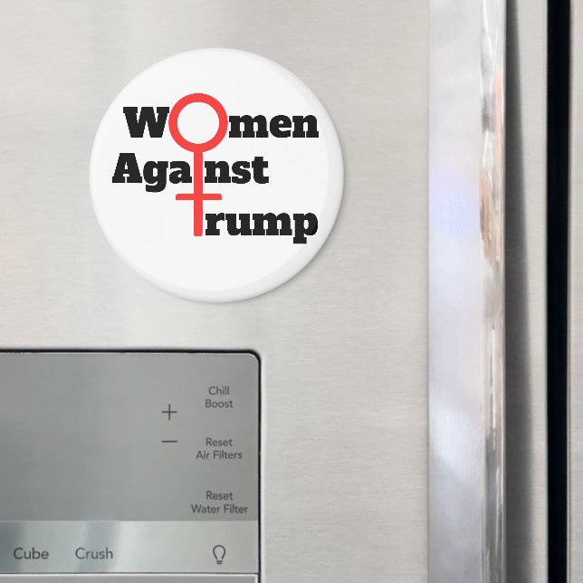 Imã Mulheres Contra Magneta Trump (In Situ (Fridge))