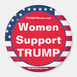 Imã Mulheres dão apoio ao ímã patriótico TRUMP