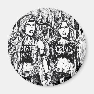 Imã Mulheres do metal