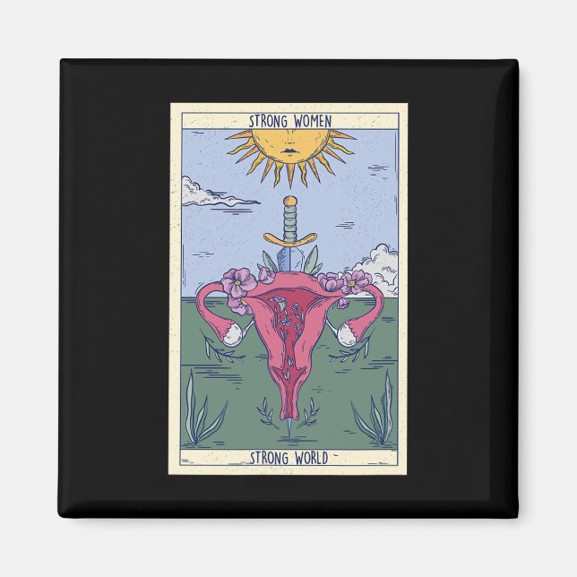 Imã Mulheres do Mundo Forte (Frente)