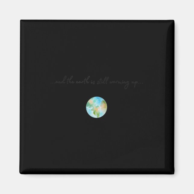 Imã Mulheres E Aquecimento Global (Frente)