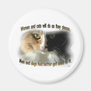 Imã Mulheres e gatos…