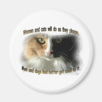 Imã Mulheres e gatos...