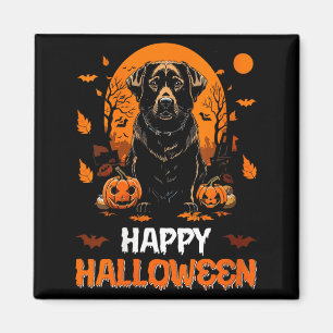 Imã Mulheres Feliz Dia das Bruxas Cachorro 2