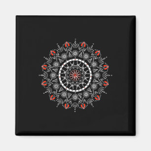 Imã Mulheres Flor Espiritual Homens Mandala Yoga Medit