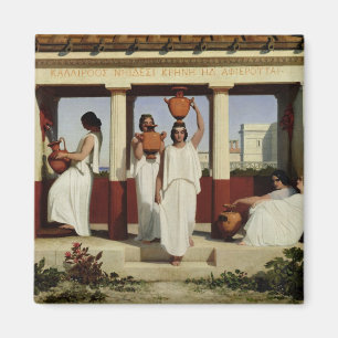 Imã Mulheres gregas na fonte, 1841