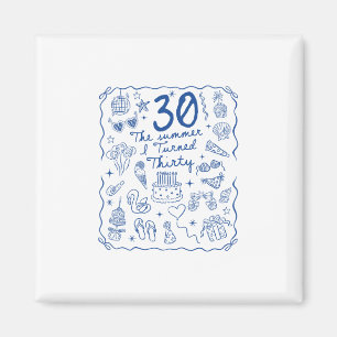 Imã Mulheres Homens de 30 Anos Festa de Aniversário de