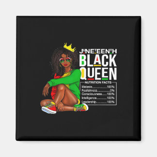 Imã Mulheres Junta Décima Negra Rainha Negra Fatos Nut