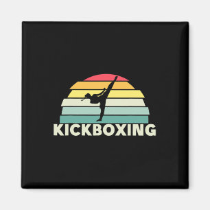 Imã Mulheres Kickboxing Artes Marciais Retro Karate Ga