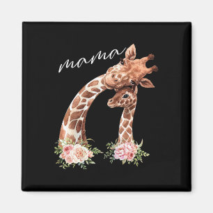 Imã Mulheres Mama Girafa Mostra Nova Mamãe Mãe Present