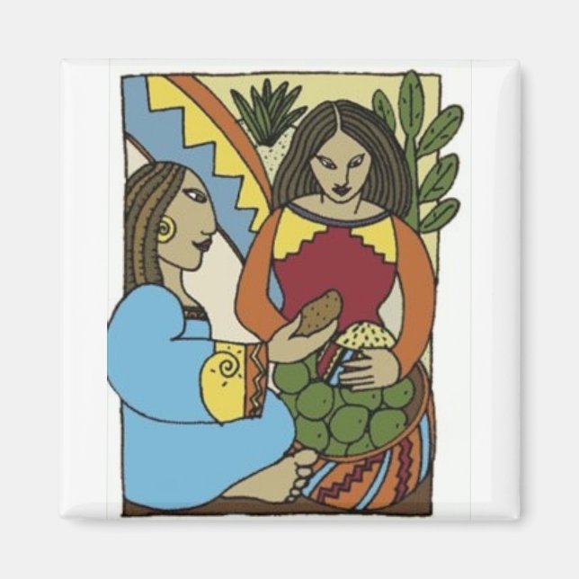 Imã Mulheres mexicanas (Frente)
