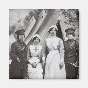 Imã Mulheres na guerra, 1914-18