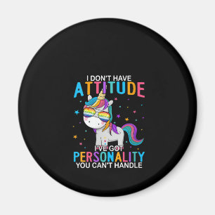 Imã Mulheres Não Tenho Atitude Eu Tenho Personalidade